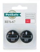 זוג סוללות לקולר לגדר וירטואלית פט סייף  PET SAFE  6V 67-RFA