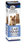 נוזל ניקוי אוזניים לכלבים וחתולים - 118 מ''ל Four paws