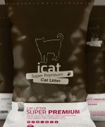 איי קט חול לארגז חתולים - מתגבש וריחני 18 ליטר ICAT