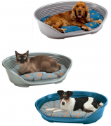 מיטה פלסטיק דלוקס לכלב/חתול - מבחר גדלים