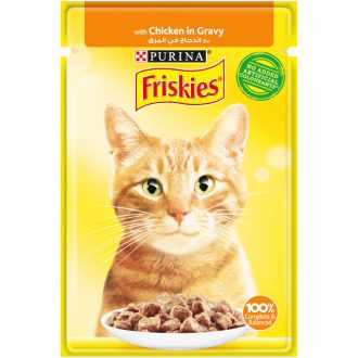 פריסקיז פאוץ לחתול – במגוון טעמים לבחירה 85 גרם Friskies