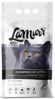 לאמור חול חתולים מתגבש עם פחם פעיל – 10 ליטר
