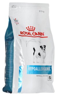 רויאל קנין לכלבים – מזון רפואי (ייעודי) היפואלרגניק לכלבים קטנים מסייע לשמירת משקל ורגישות בעור וגירודים 3.5 ק”ג